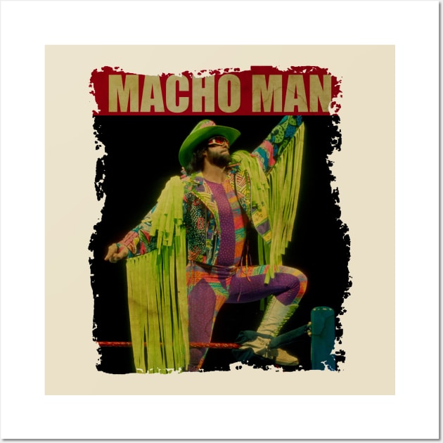 Randy Savage - NEW RETRO STYLE Wall Art by FREEDOM FIGHTER PROD